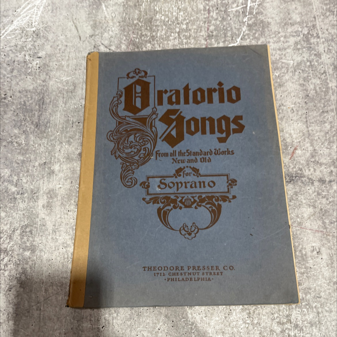 oratorio songs from the 6e standard oratorios new and old book, by various, 1930 Paperback image 1
