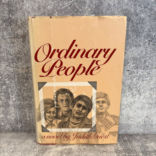 ordinary people book, by judith guest, 1976 Hardcover image 1