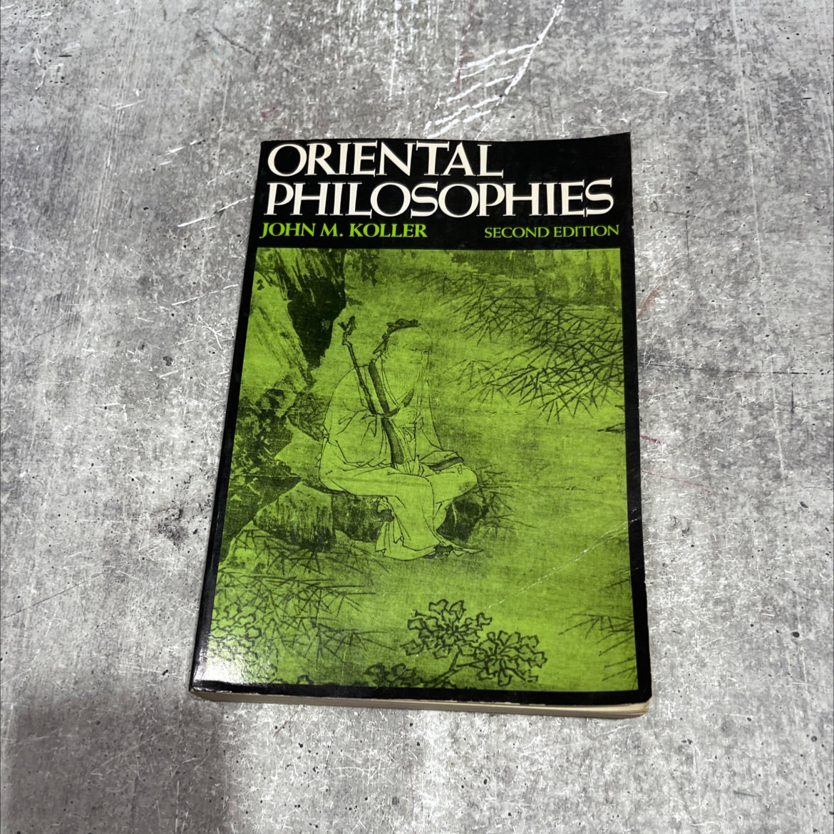 oriental philosophies book, by John M. Koller, 1985 Paperback image 1