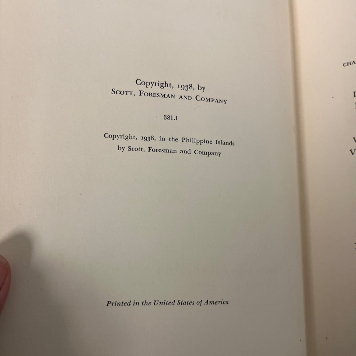 orna doone book, by mr. b hoy, 1938 Hardcover, First Edition image 3