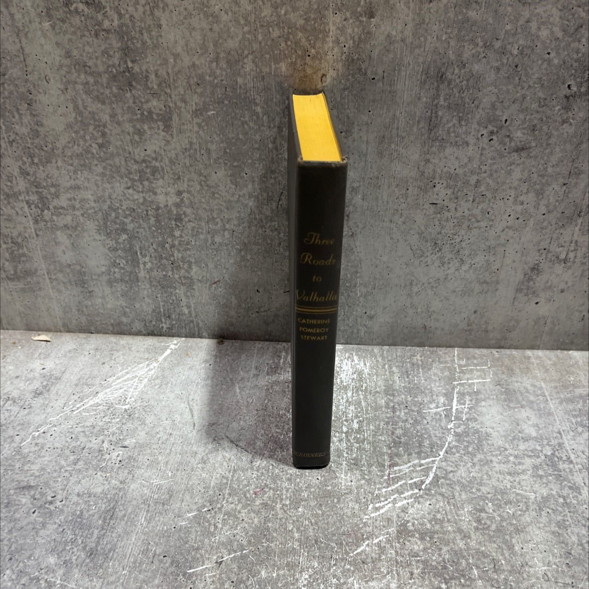 ot jarjay three roads to valhalla book, by Catherine Pomeroy Stewart, 1948 Hardcover image 4