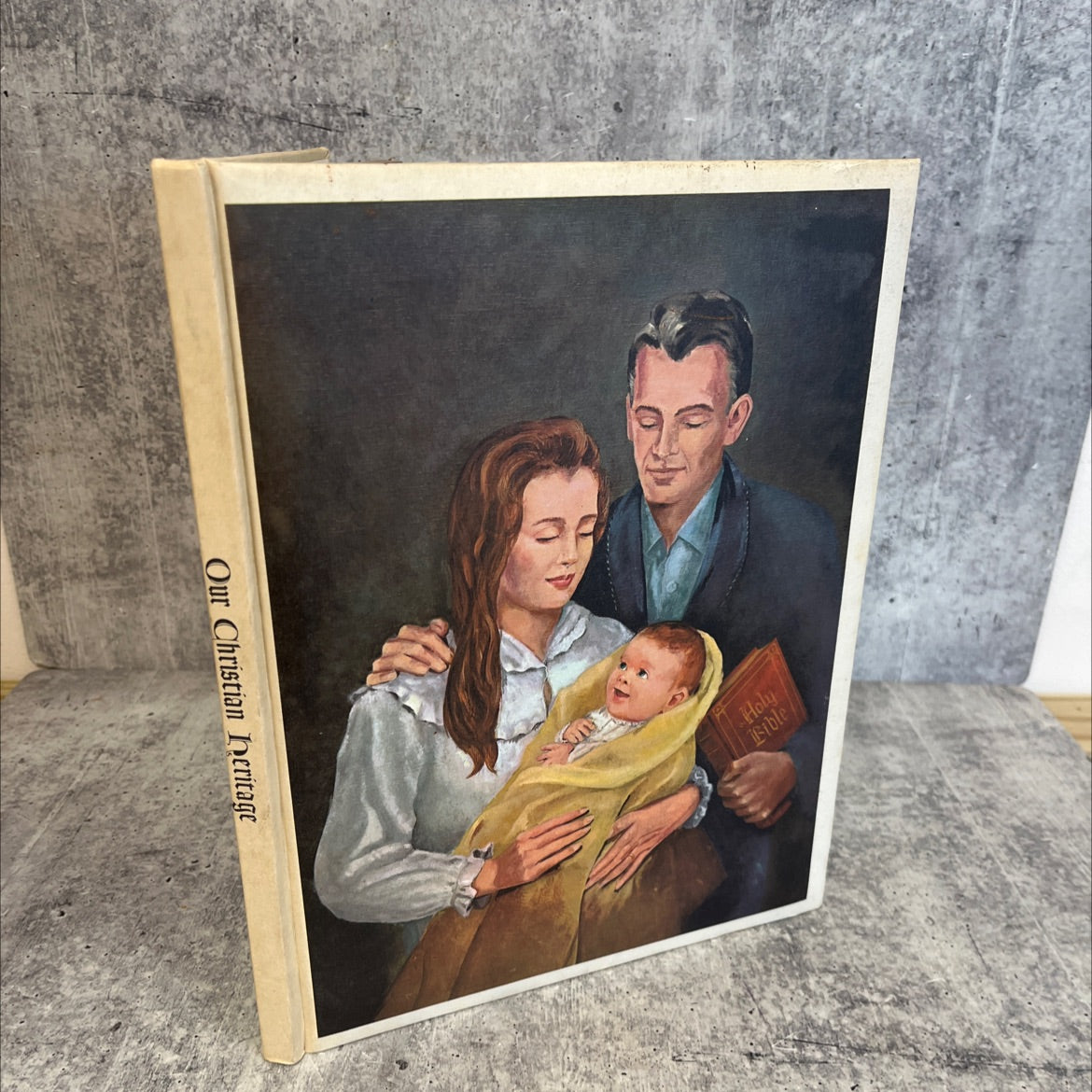 our christian heritage a treasury of inspiration for the christian family book, by unknown, 1967 Hardcover, Vintage image 1