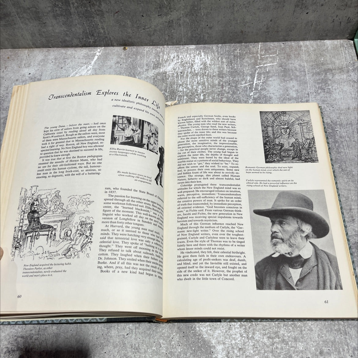 our literary heritage a pictorial history of the writer in america book, by van wyck brooks and otto l. bettmann, 1961 image 4