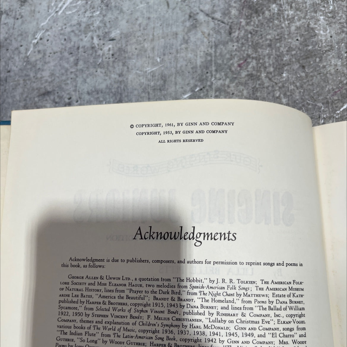 our singing world singing juniors enlarged edition book, by lilla belle pitts, mabelle glenn, lorain e. watters, louis image 3