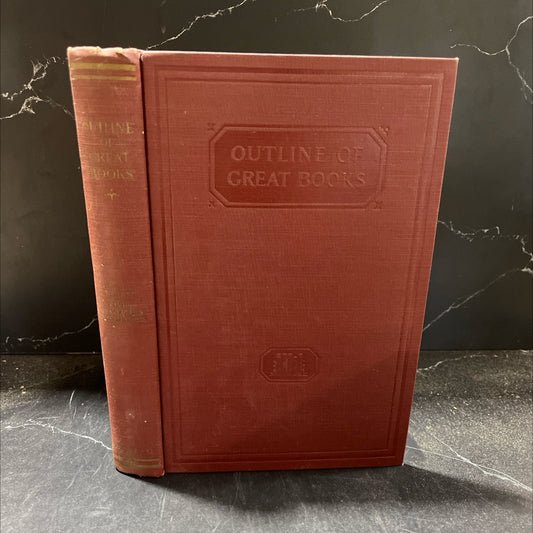 outline of great books book, by sir j. a. hammerton, 1934 Hardcover image 1