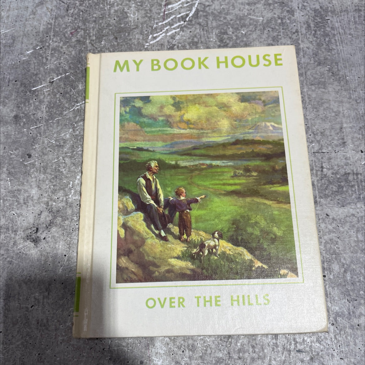 over the hills of my book house book, by olive beaupré miller, 1971 Hardcover image 1