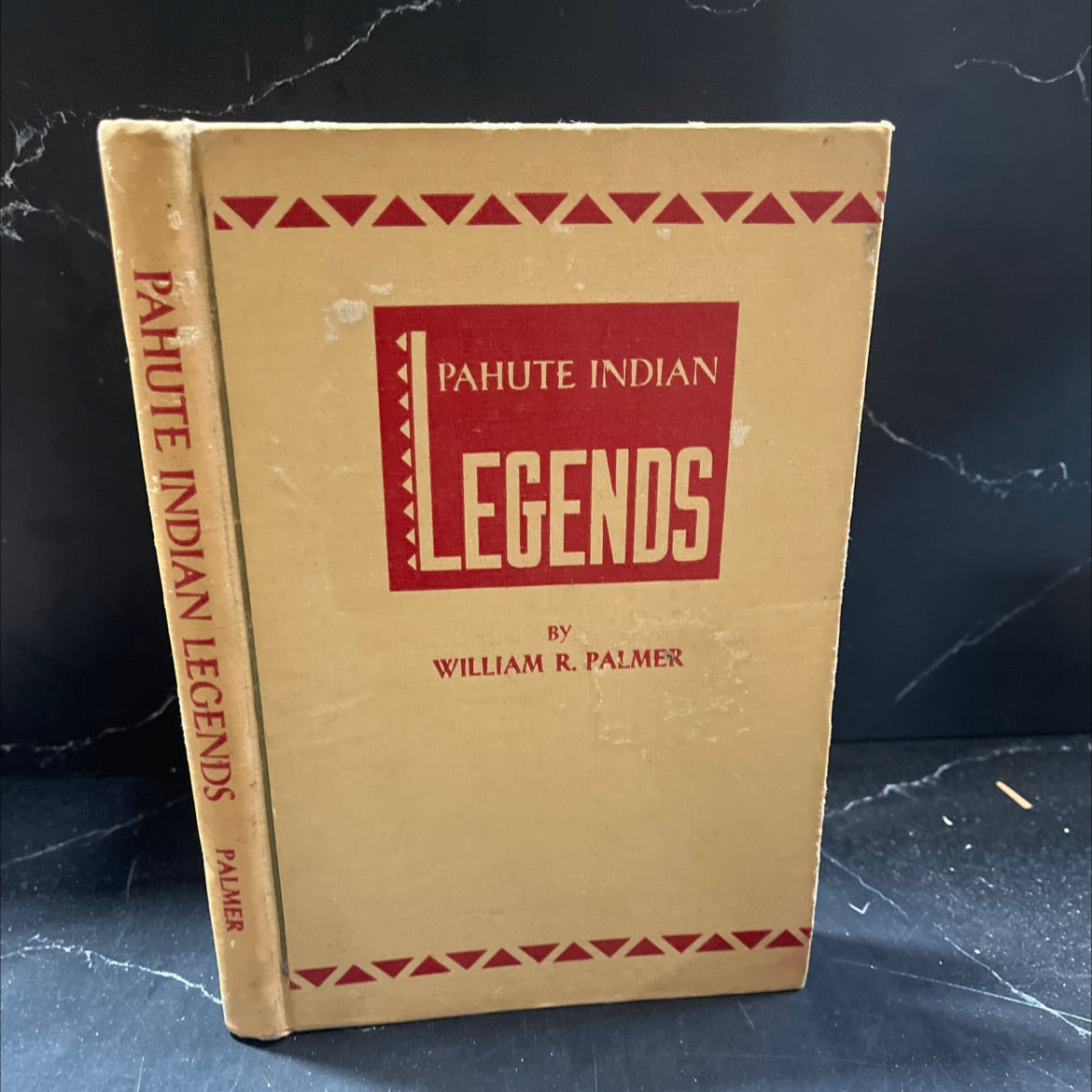 pahute indian legends book, by william r. palmer, 1946 Hardcover image 1
