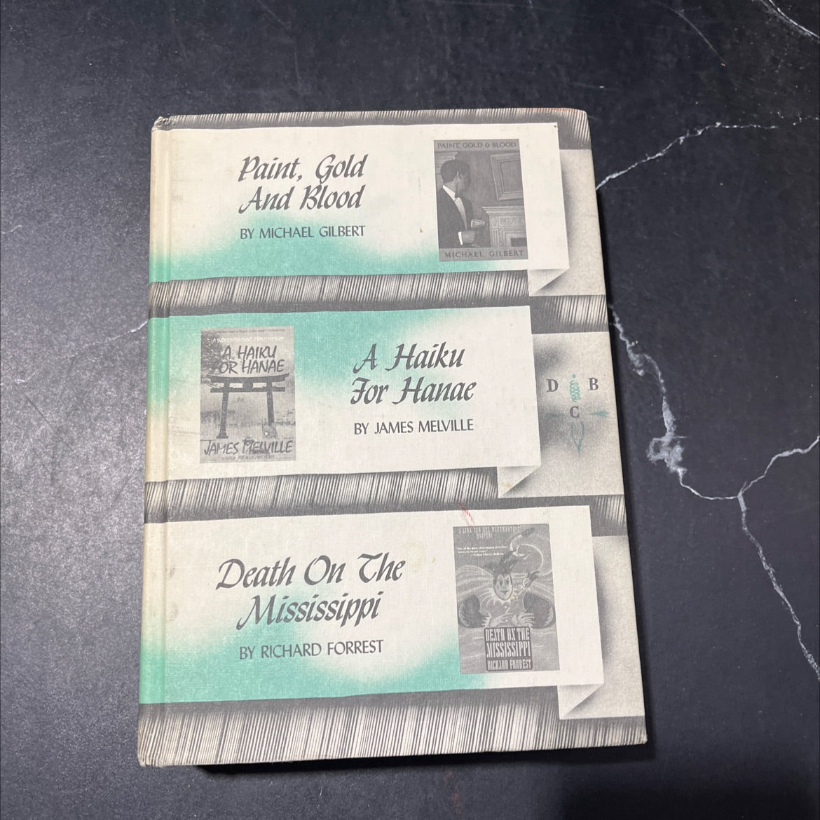 paint, gold and blood book, by Michael Gilbert, 1989 Hardcover image 1