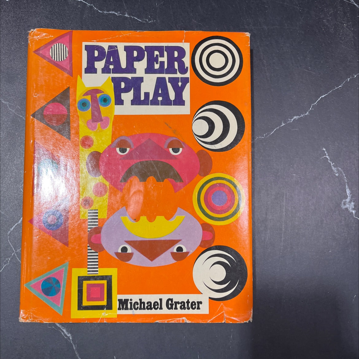 paper play book, by michael grater, 1972 Hardcover image 1