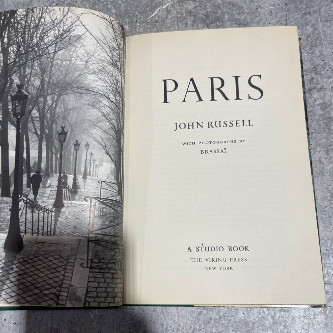 paris book, by john russell, 1960 Hardcover image 2