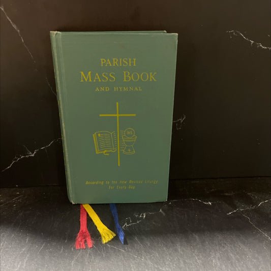 parish mass book and hymnal people's parts of holy mass for every day of the year arranged for congregational image 1