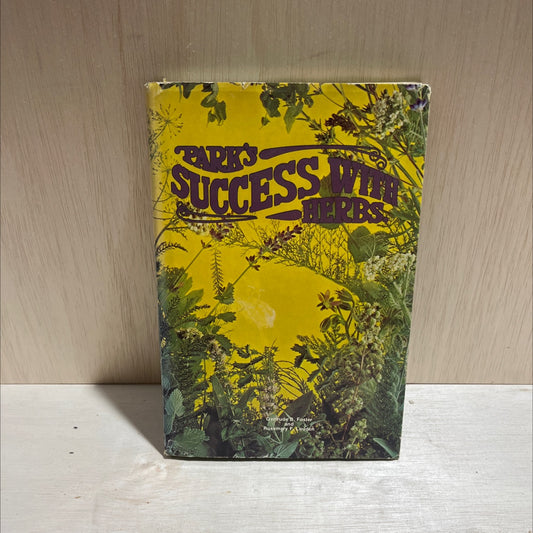 park's success with herbs book, by gertrude b. foster, rosemary f. louden, 1980 Hardcover image 1