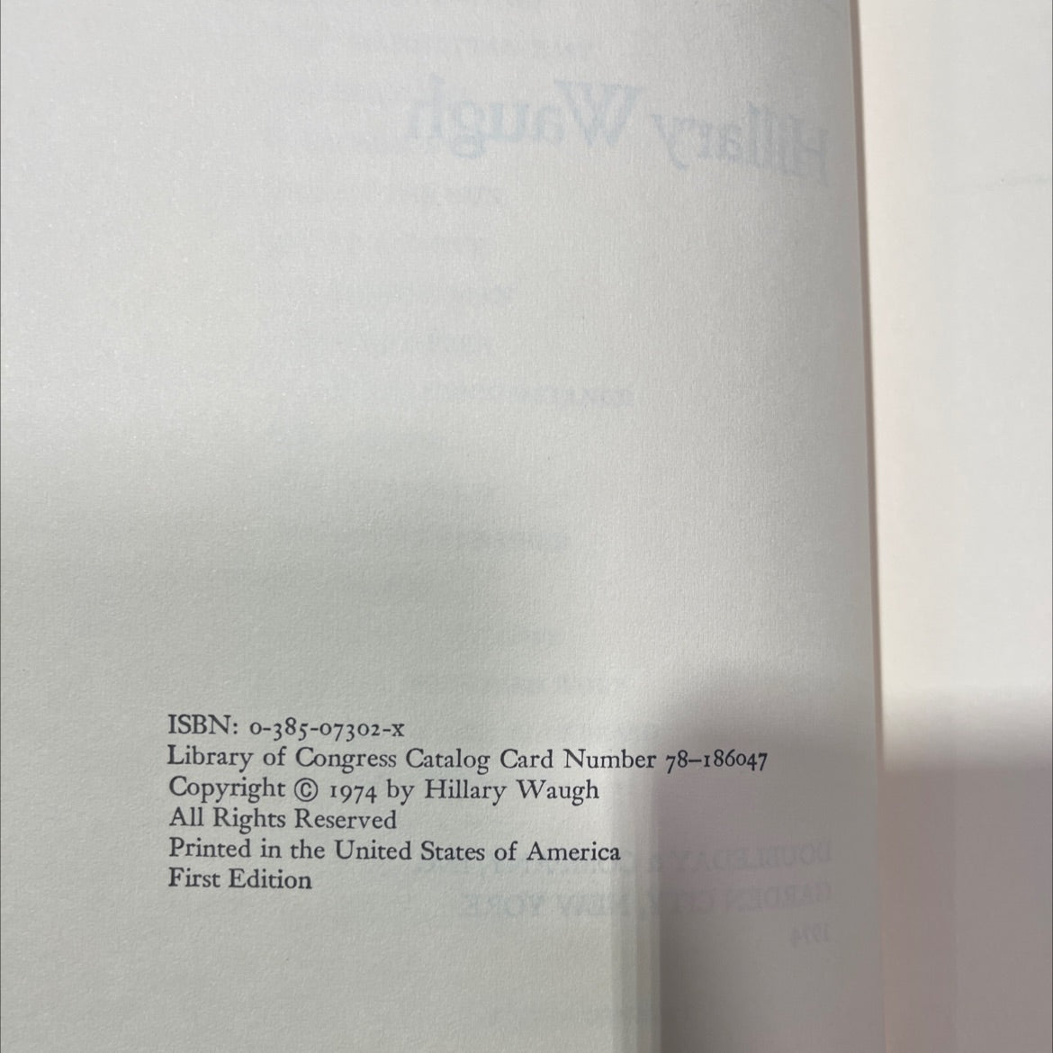 parrish for the defense book, by Hillary Waugh, 1974 Hardcover image 3