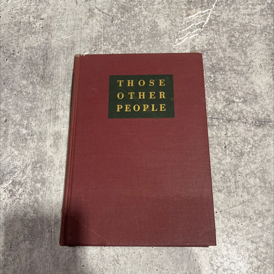 parrots those other people book, by Mary King O'Donnell, 1946 Hardcover image 1