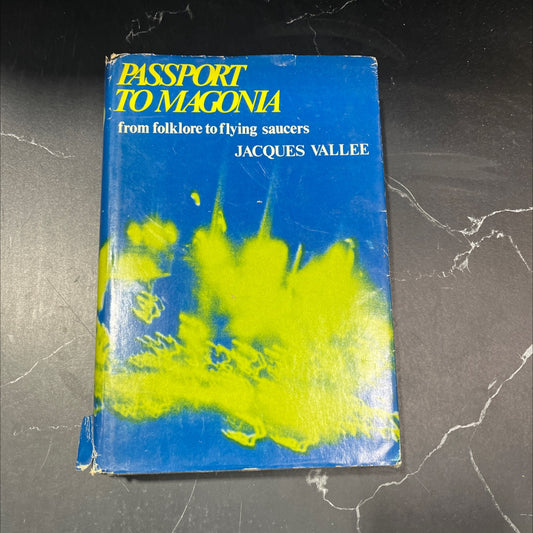 passport to magonia from folklore to flying saucers book, by Jacques Vallee, 1969 Hardcover, First Edition, Vintage image 1