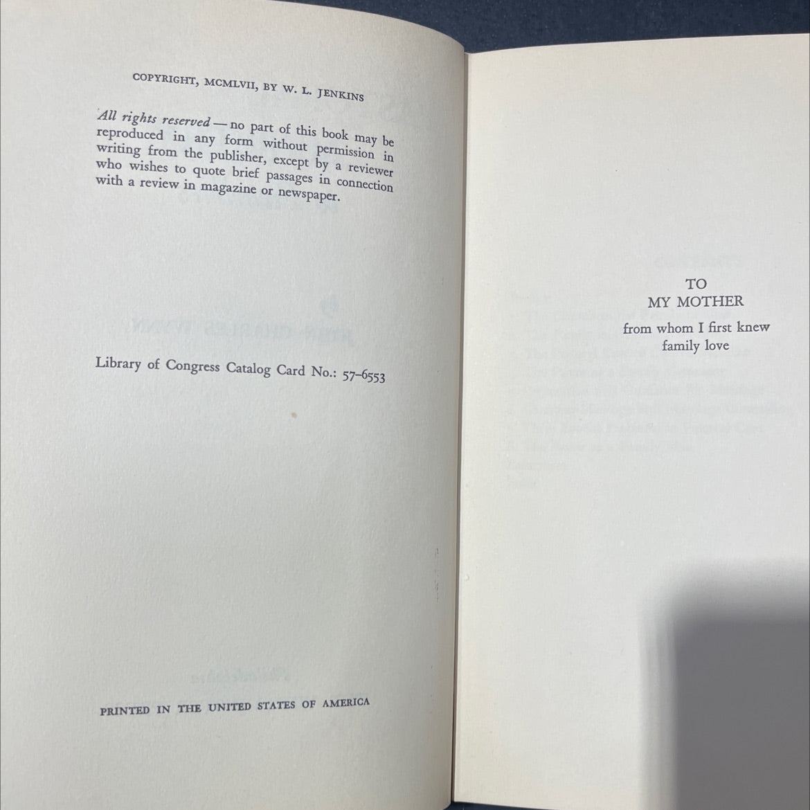 pastoral ministry to families book, by john charles wynn, 1957 Hardcover image 3