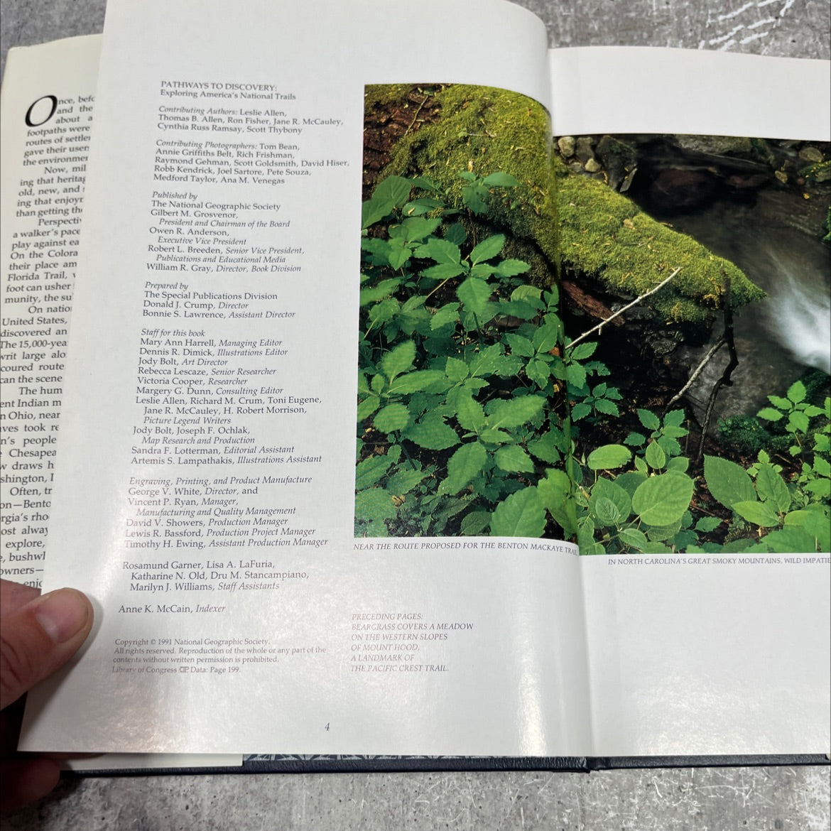 pathways to discovery exploring america's national trails book, by Leslie Allen, Thomas B. Allen, Ron Fisher, Jane R. image 3