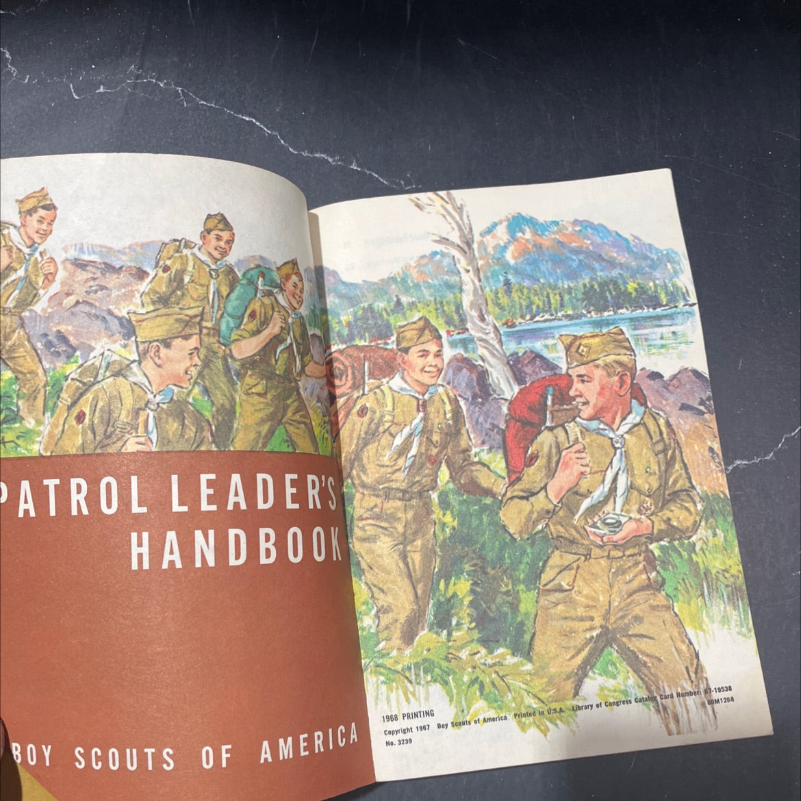 patrol leader's handbook book, by Boy Scouts of America, 1968 Paperback image 2