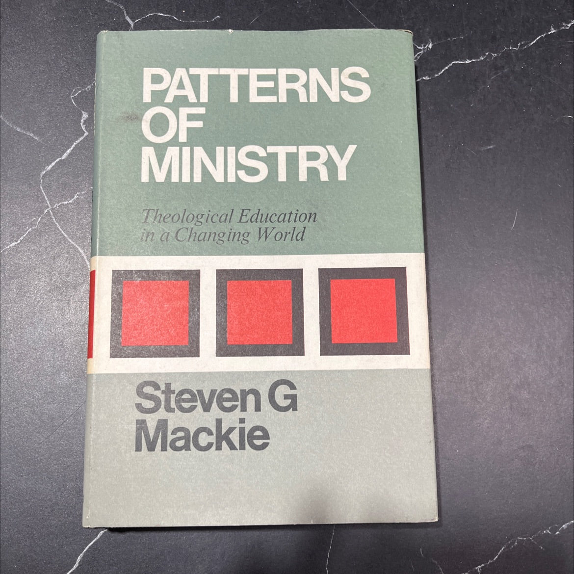patterns of ministry theological education in a changing world book, by Steven Mackie, 1969 Hardcover image 1