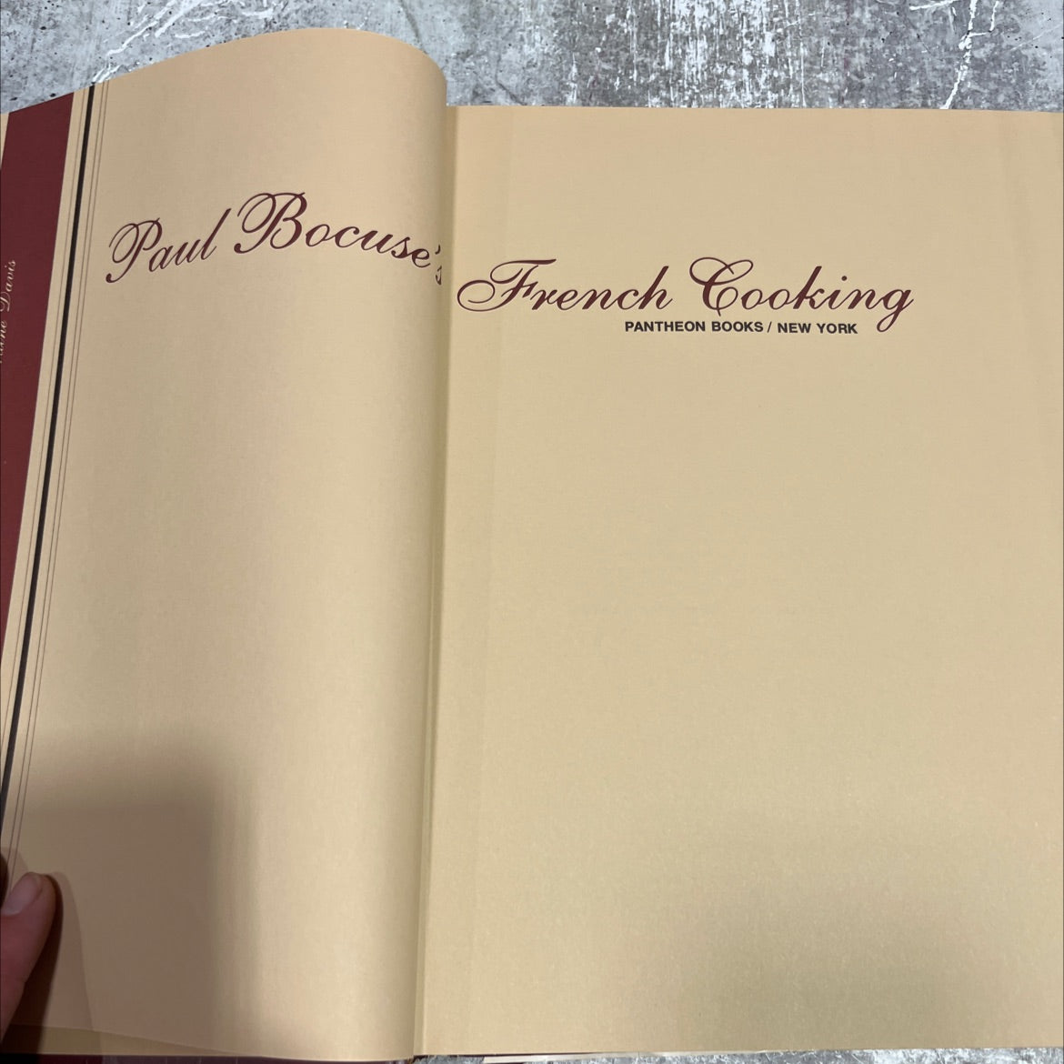 paul bocuse's french cooking book, by Paul Bocuse, 1977 Hardcover image 2