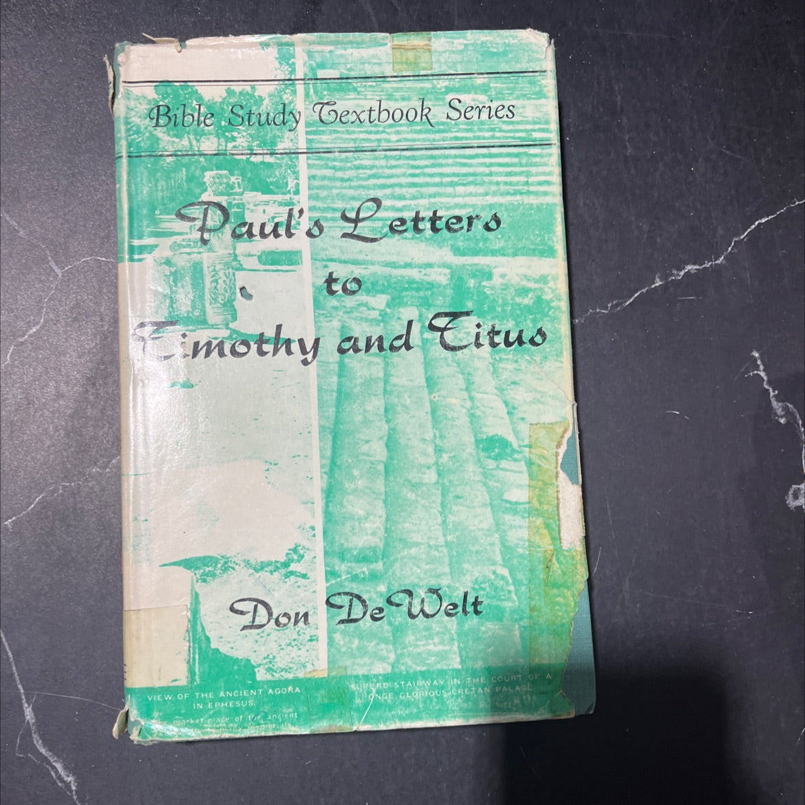 paul's letters to timothy and titus book, by Don De Welt, 1961 Hardcover image 1
