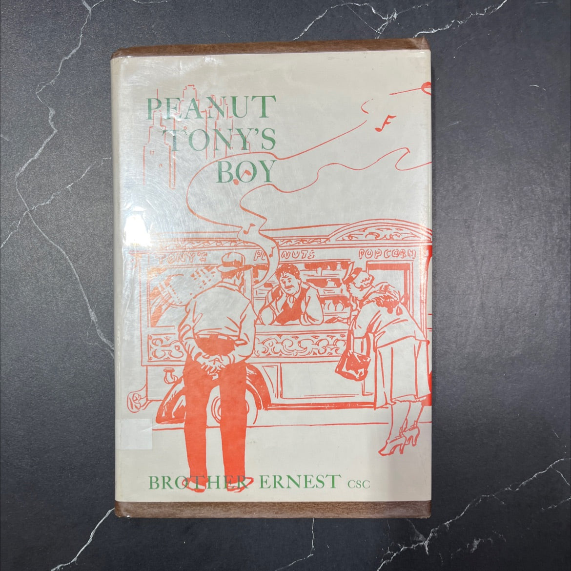 peanut tony's boy book, by brother ernest, 1970 Hardcover image 1
