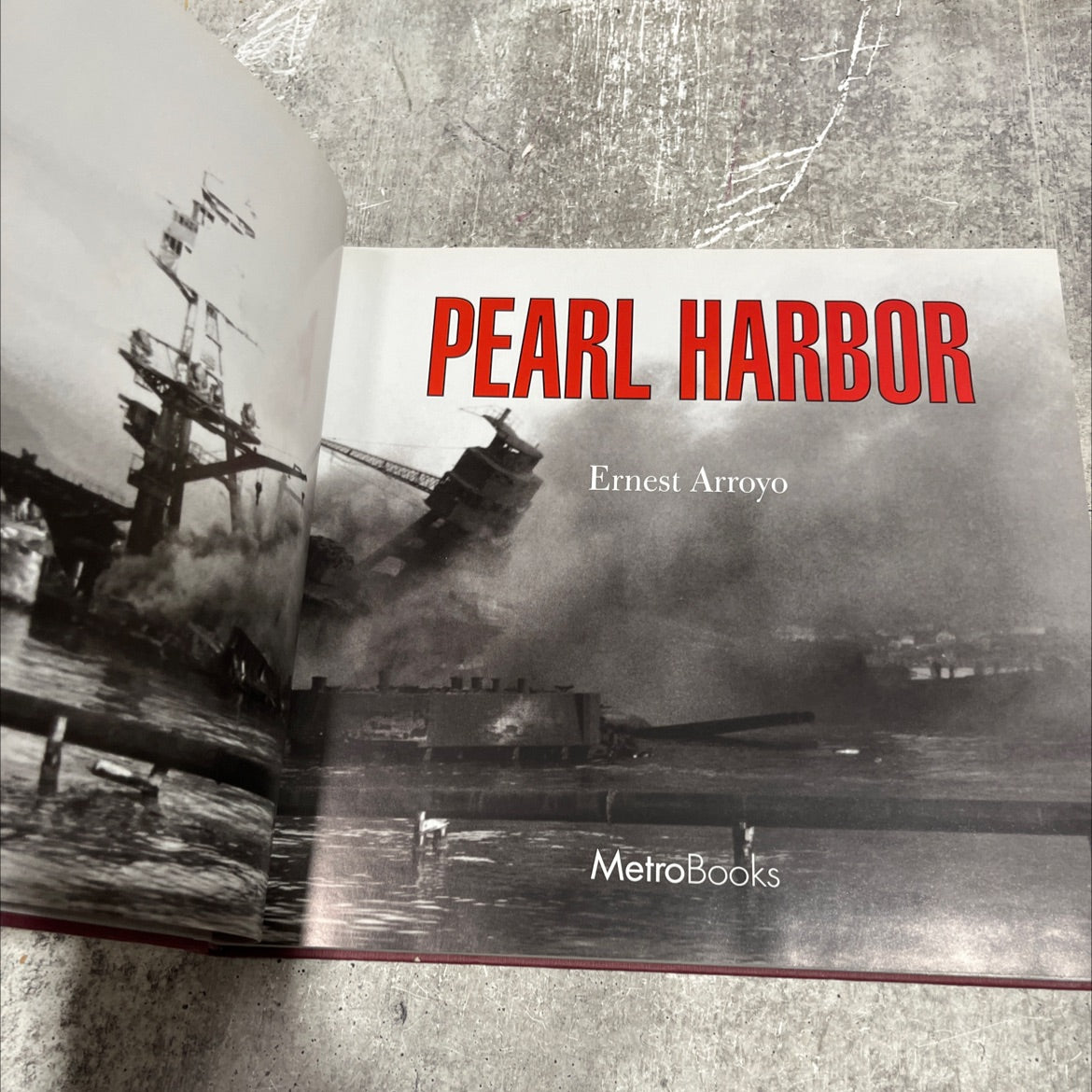 pearl harbor book, by ernest arroyo, 2001 Hardcover image 2