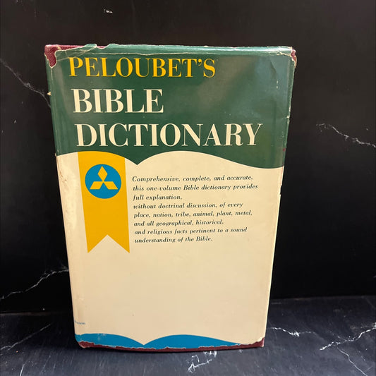 peloubet's bible dictionary book, by f. n. peloubet, 1947 Hardcover image 1