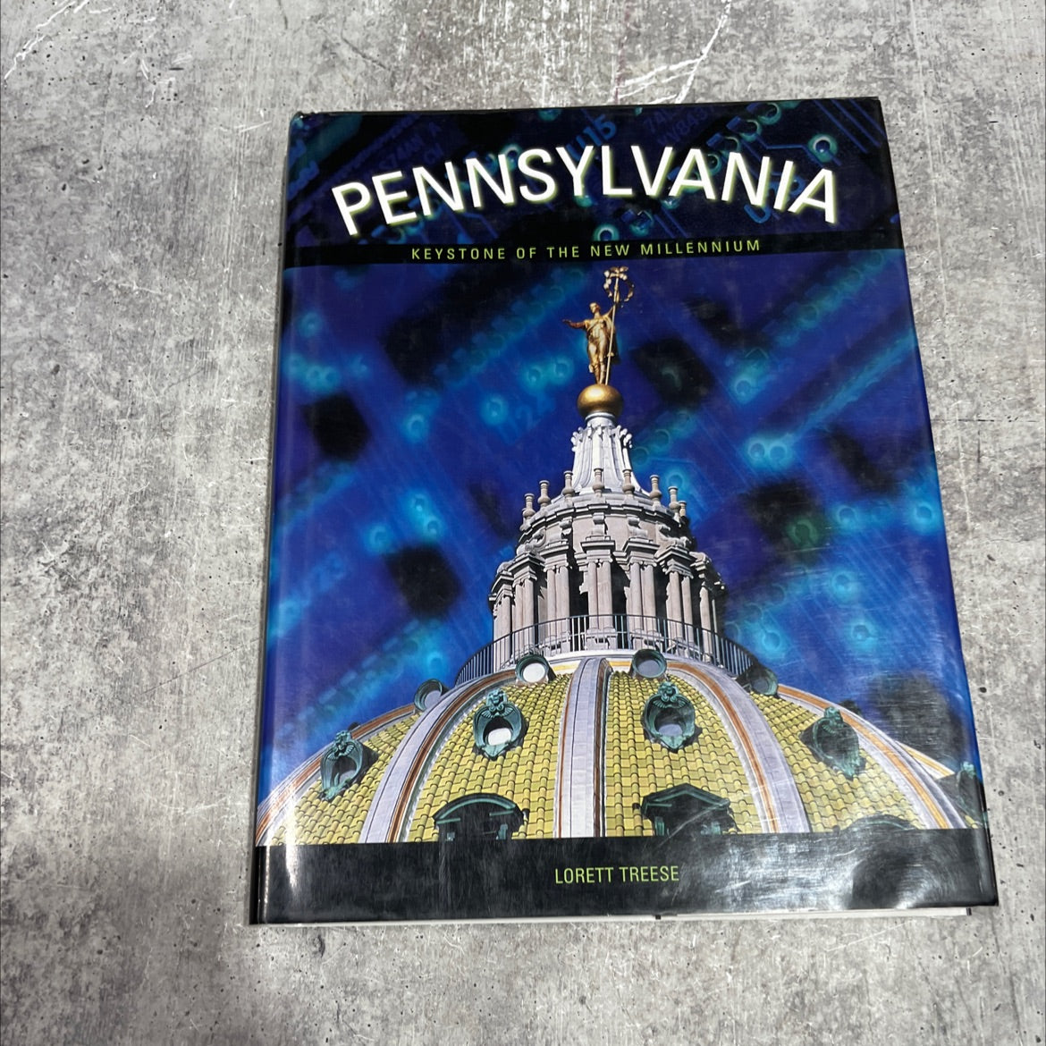 pennsylvania keystone of the new millennium book, by lorett treese, 2000 Hardcover image 1