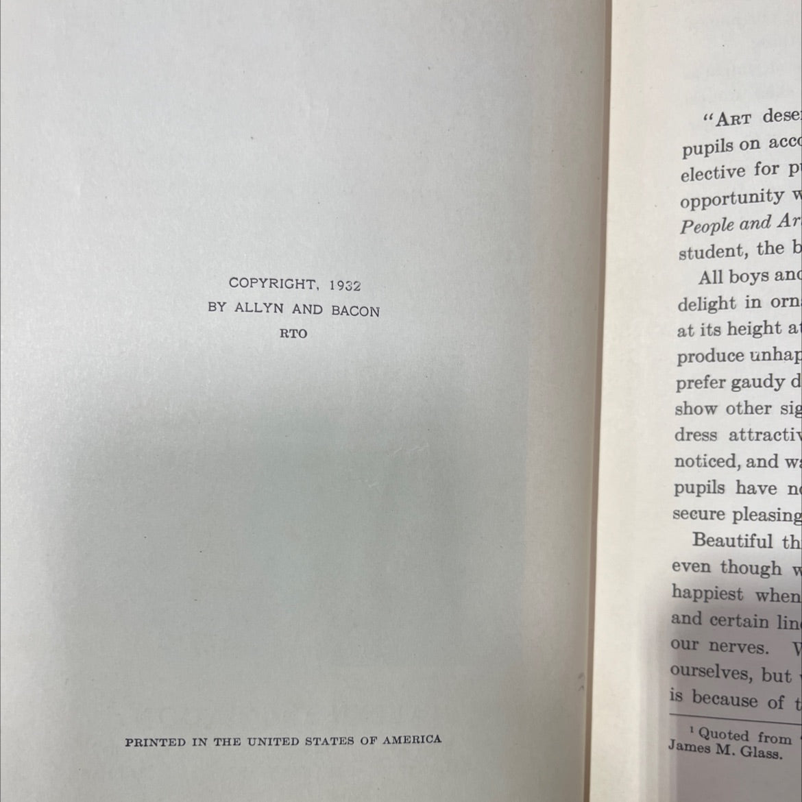people and art a textbook in art appreciation book, by bernice starr moore, 1932 Hardcover image 3