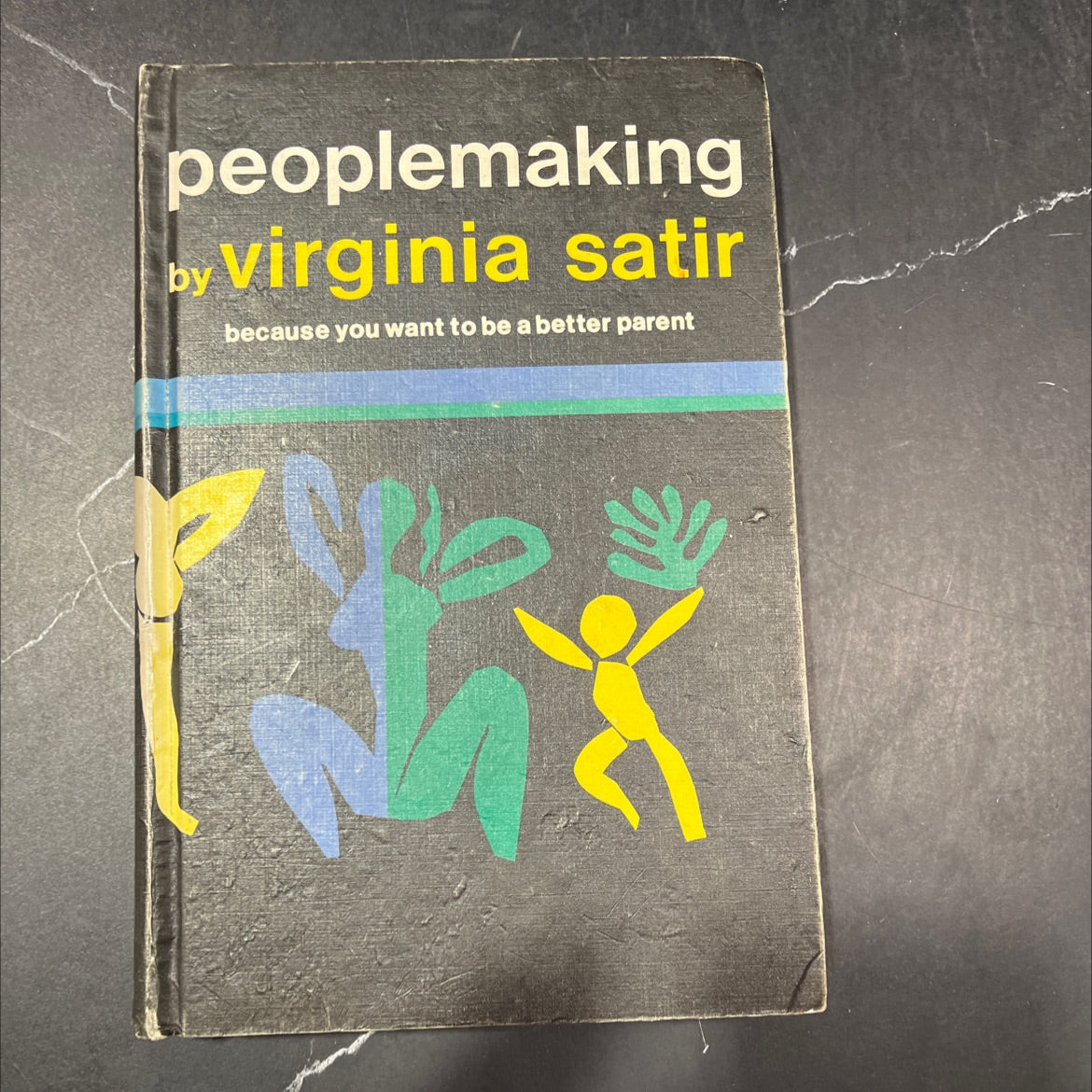 SIGNED peoplemaking book, by Virginia satir, 1972 Hardcover image 1