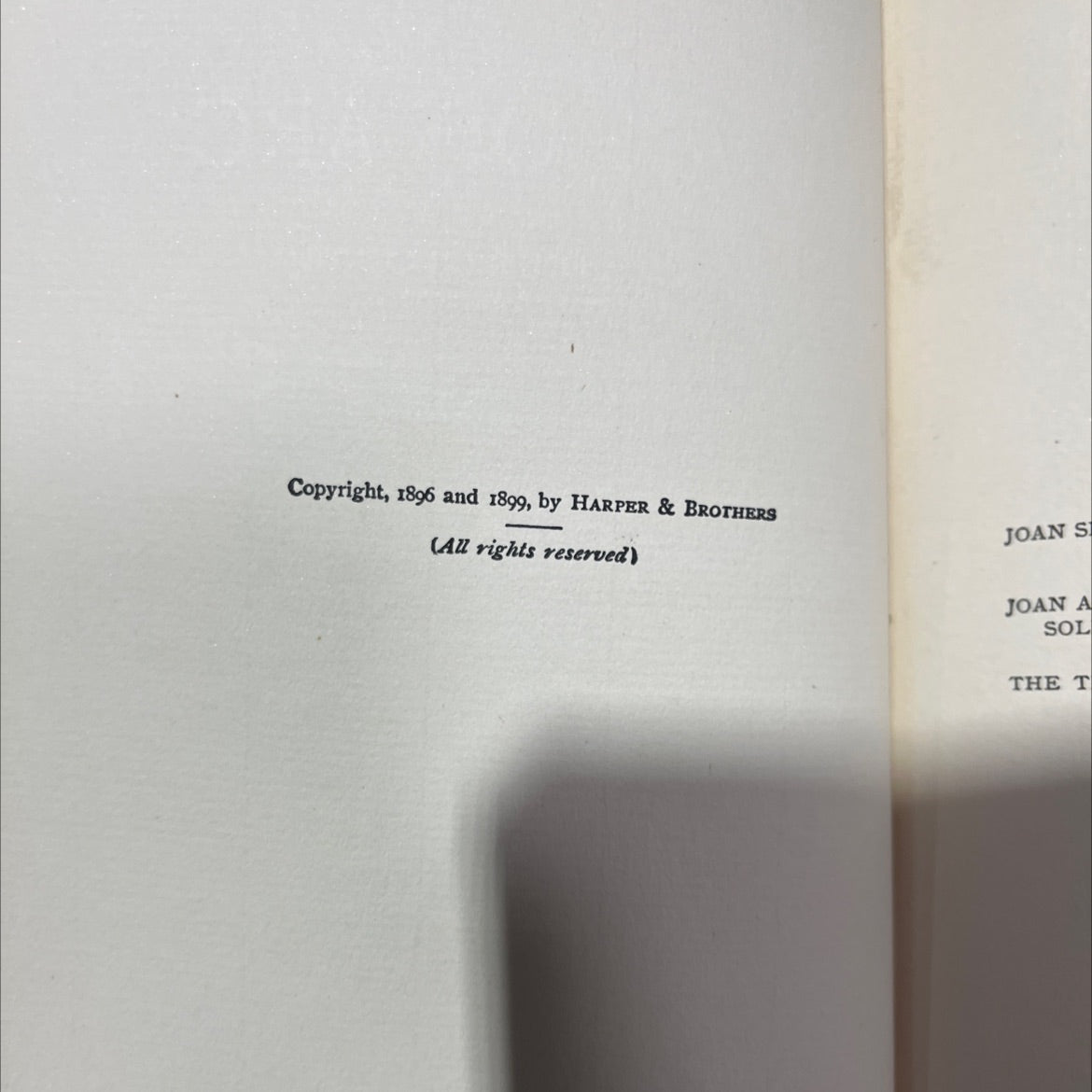 personal recollections of joan of arc by the sieur louis de conte book, by jean françois alden, 1906 Hardcover image 3