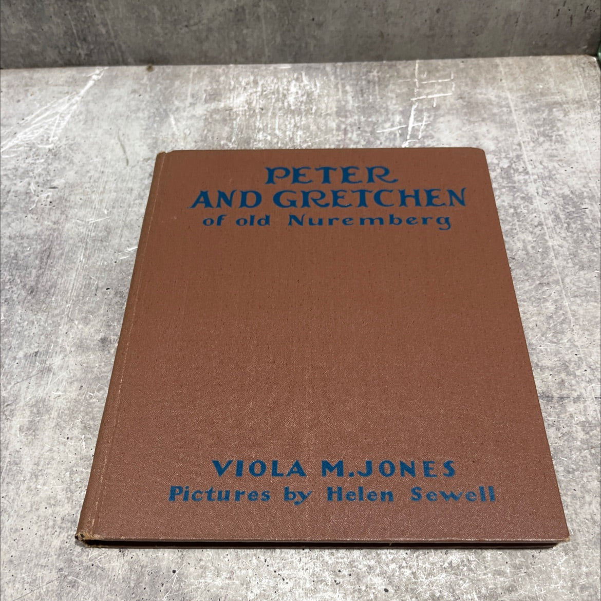 peter and gretchen of old nuremberg book, by viola m. jones, 1935 Hardcover image 1