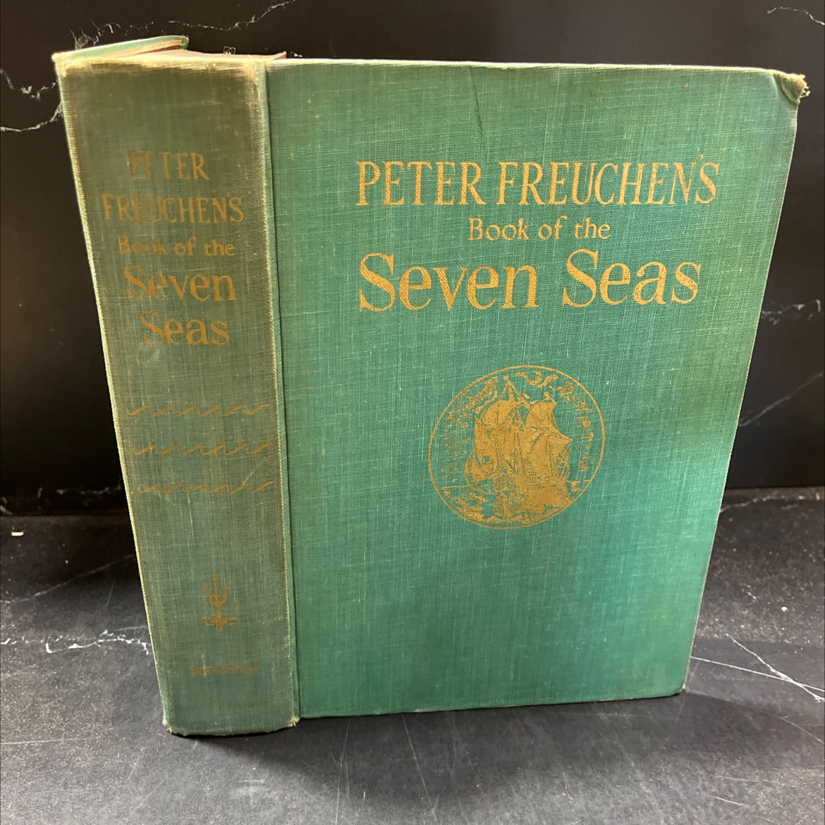 peter freuchen's book of the seven seas book, by peter freuchen with david loth, 1957 Hardcover image 1