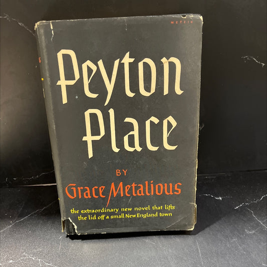 peyton place book, by grace metalious, 1956 Hardcover, Vintage image 1