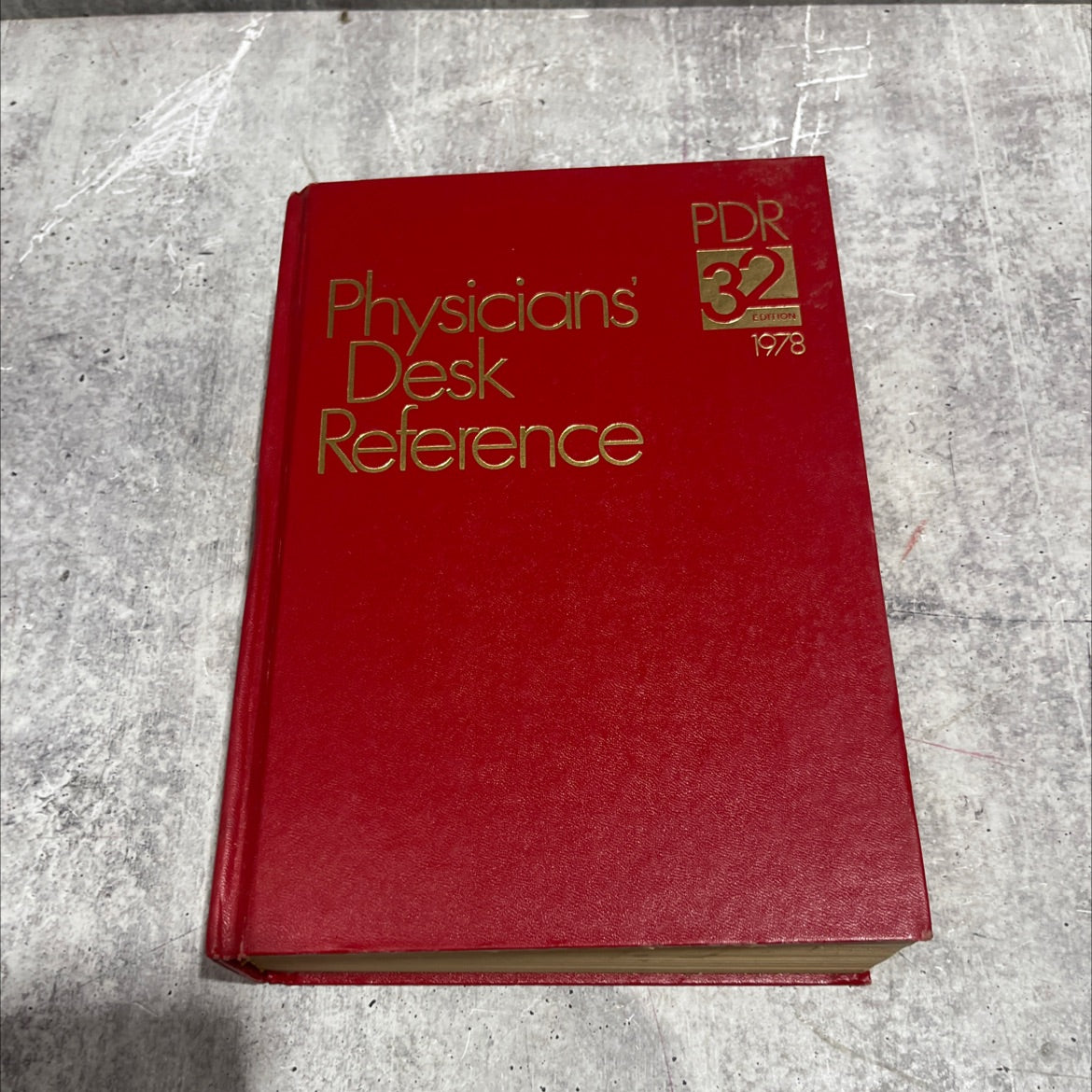 physicians desk reference 32 edition book, by unknown, 1978 Hardcover image 1