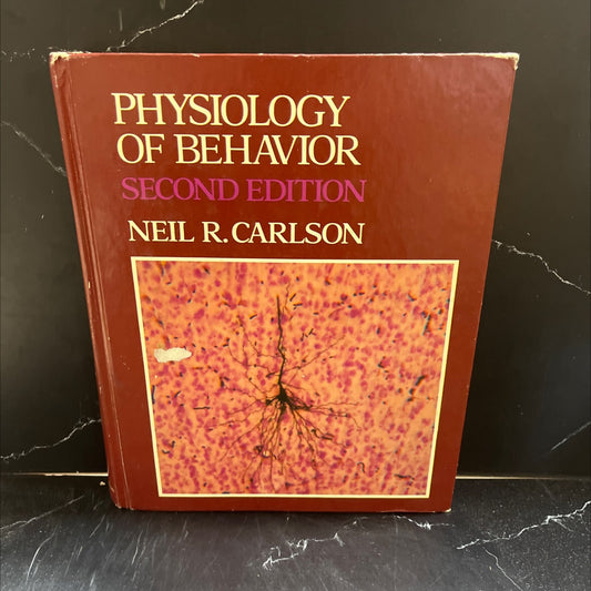 physiology of behavior book, by Neil R. Carlson, 1981 Hardcover image 1
