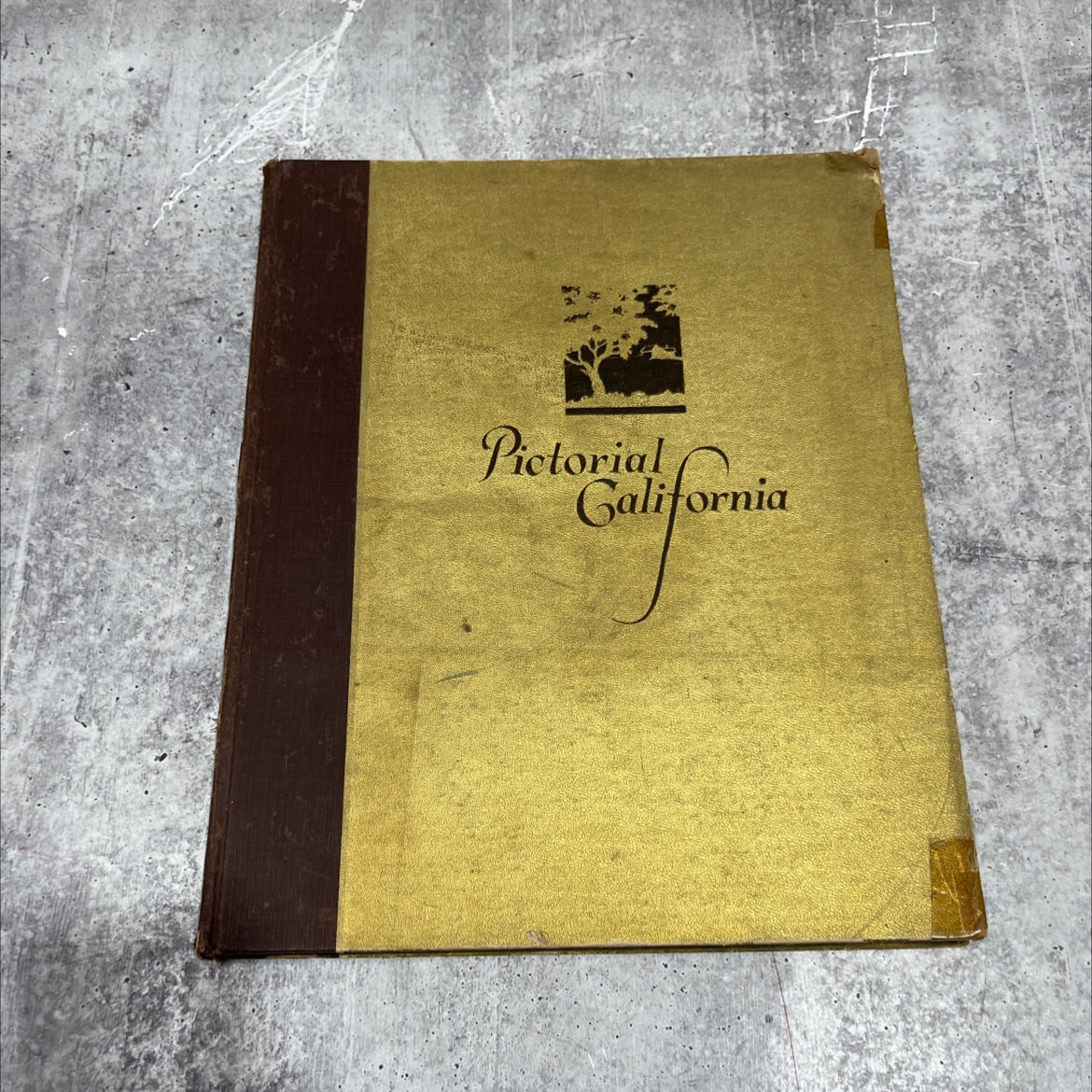 pictorial california book, by eugene swarzwald, unknown Hardcover image 1
