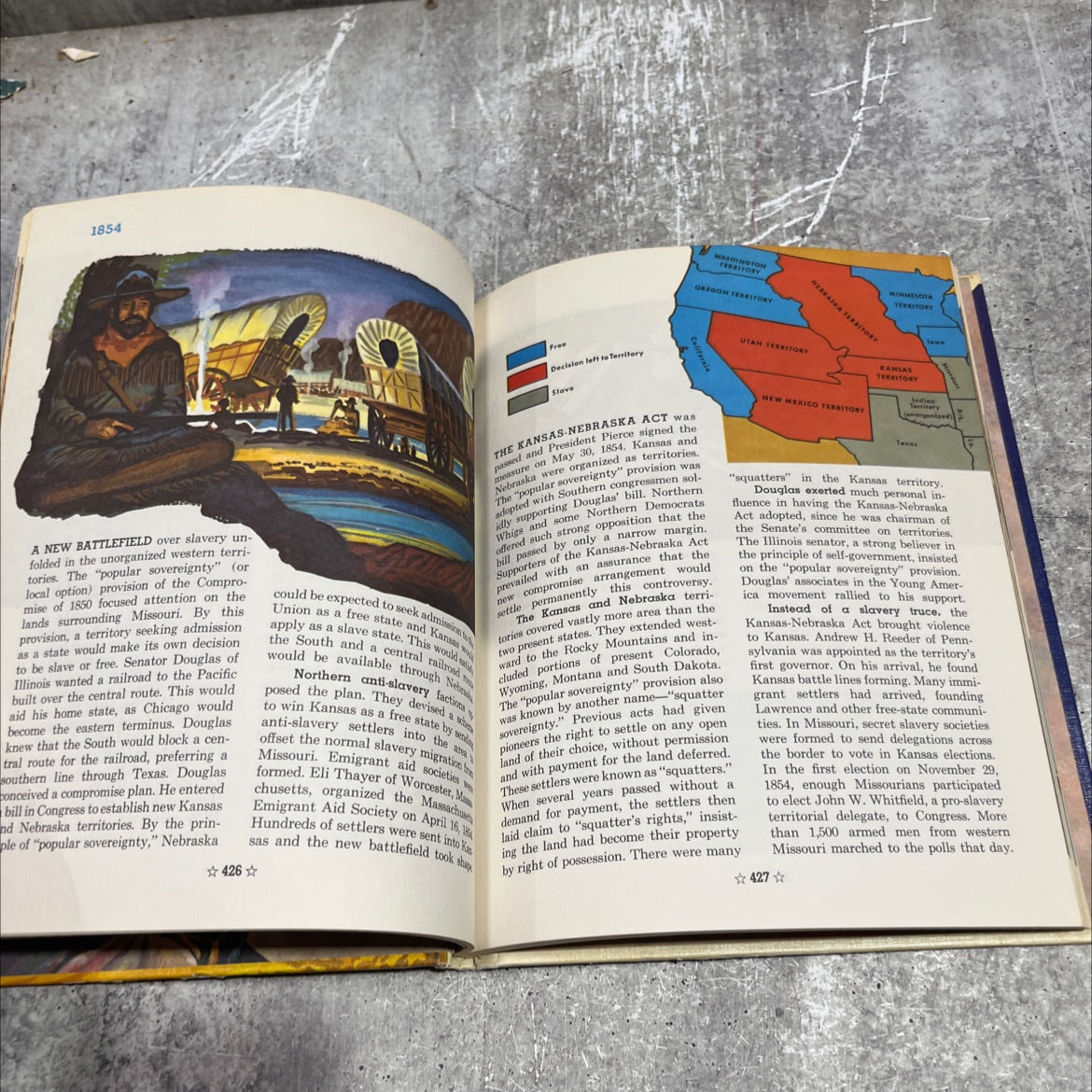 pictorial encyclopedia of american history volume 6 1851 to 1860 divided loyalties widen the breach book, by unknown, image 4