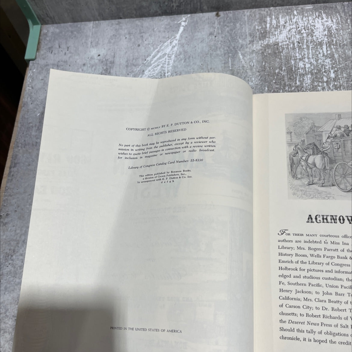 pictorial epic of a continent book, by lucius beebe, charles clegg, 1975 Hardcover image 3