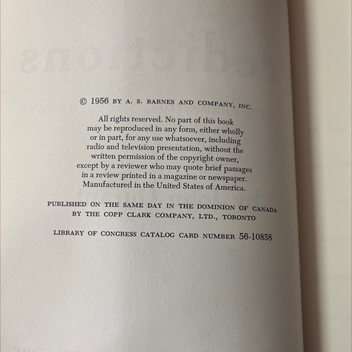 pictorial predictions from the past book, by John Durant, 1956 Hardcover, Vintage image 3