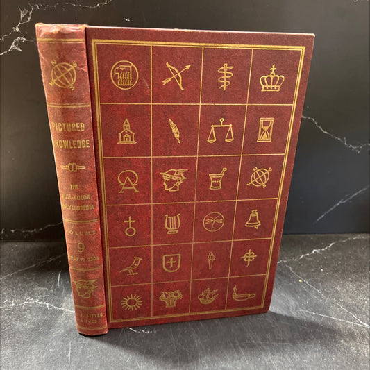pictured knowledge the full-color illustrated encyclopedia for the family book, by Franklin Dunham, 1957 Hardcover image 1