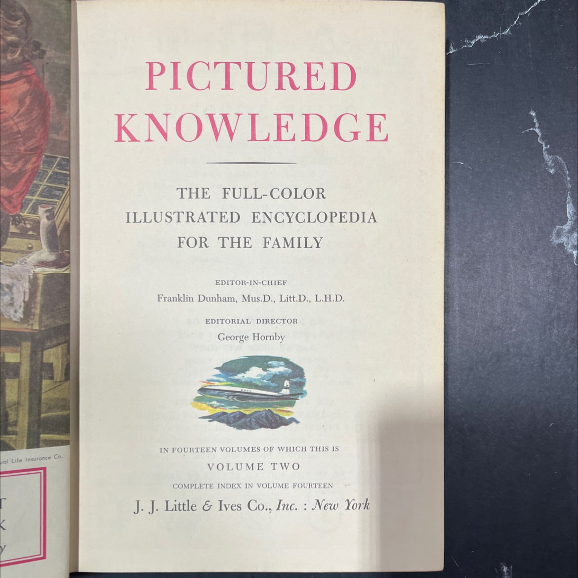 pictured knowledge the full-color illustrated encyclopedia for the family book, by Franklin Dunham, Mus.D., Litt.D., image 2