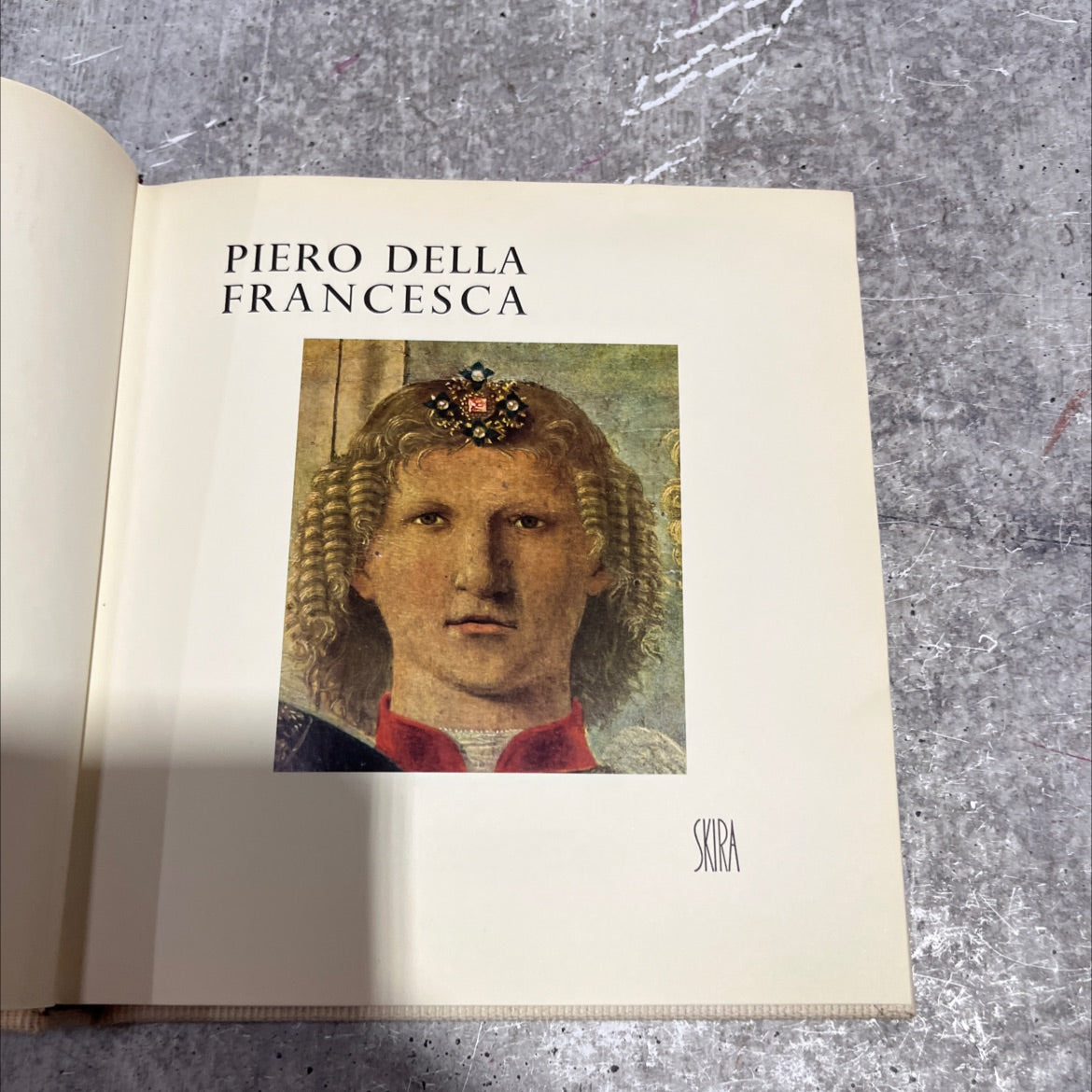 piero della francesca book, by unknown, 1954 Hardcover image 2