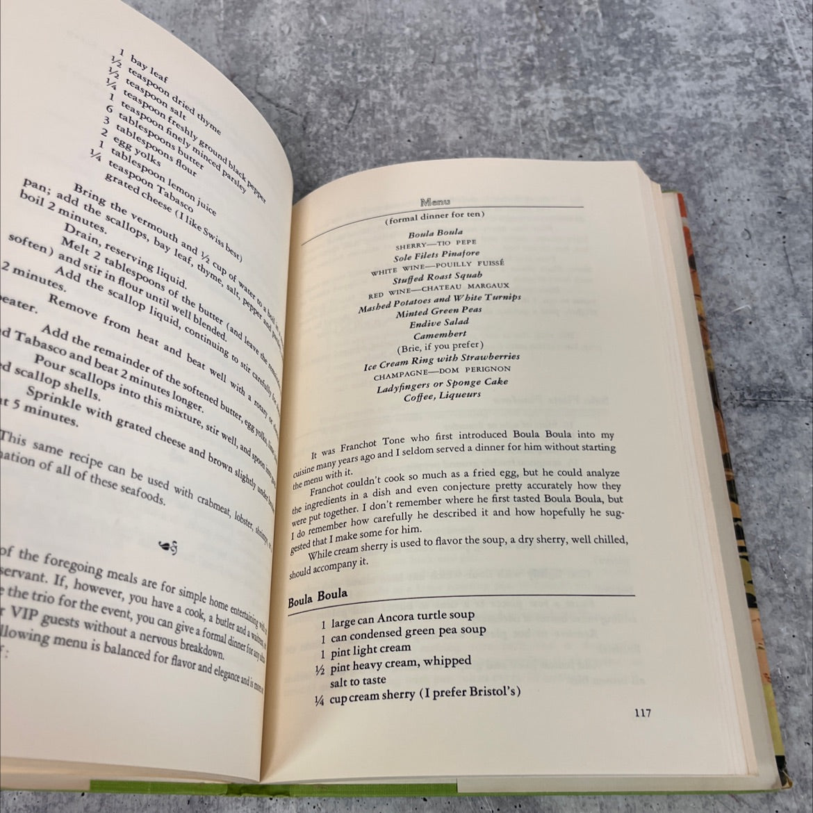 pinafore farm cookbook book, by jean dalrymple, 1971 Hardcover image 4