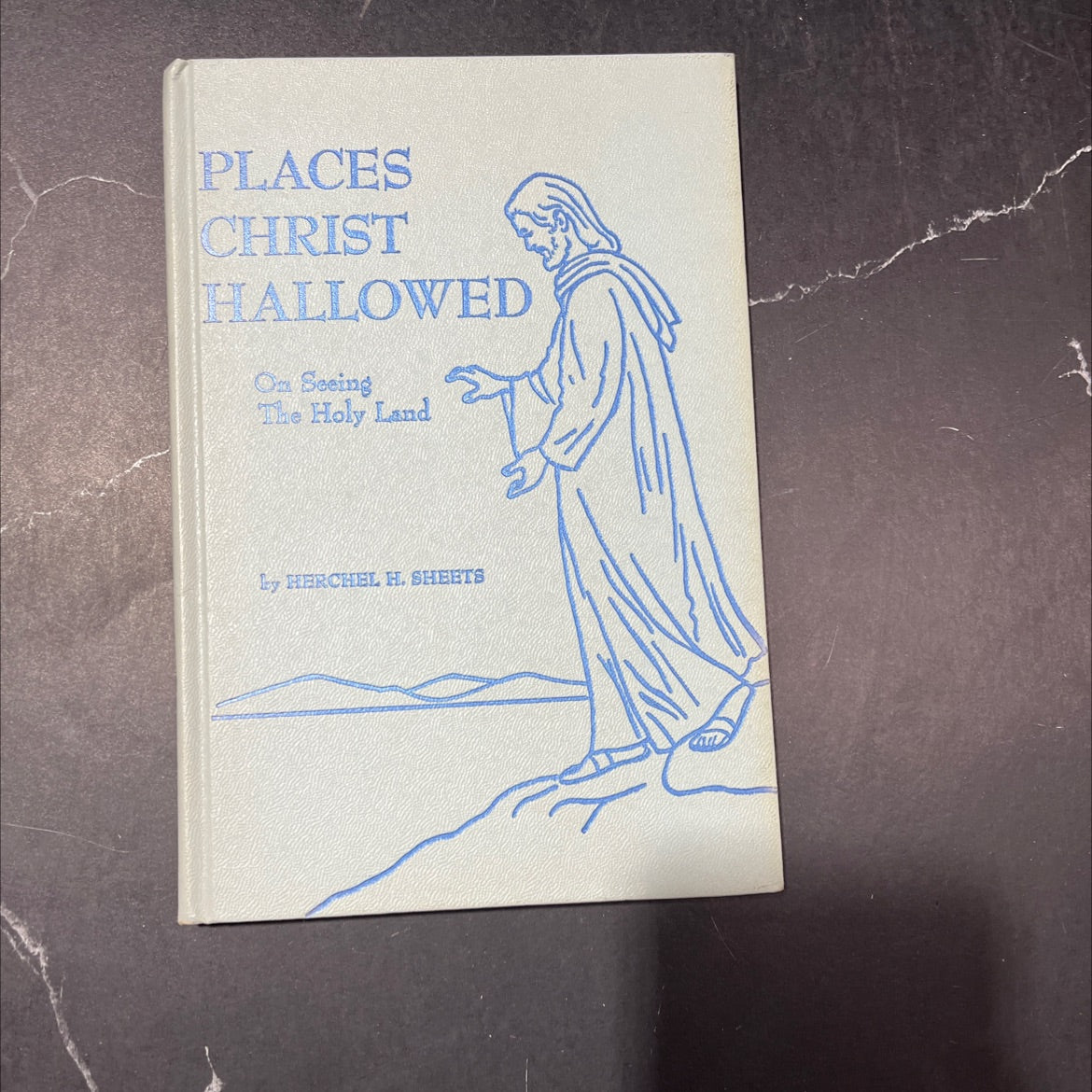 places christ hallowed on seeing the holy land book, by herchel h. sheets, 1965 Hardcover image 1