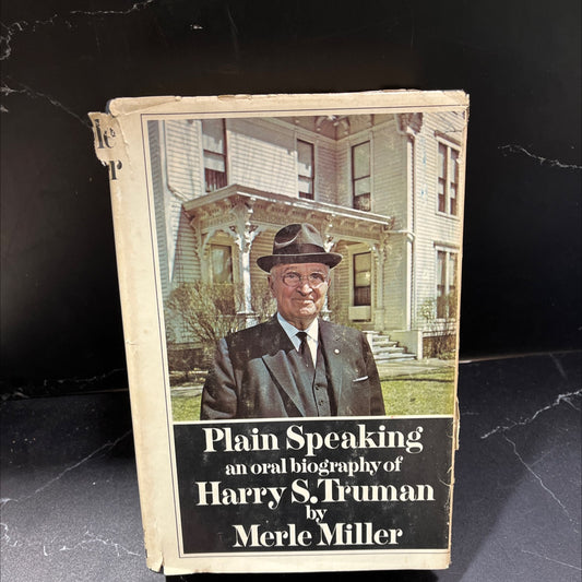 plain speaking an oral biography of harry s. truman book, by merle miller, 1974 Hardcover, Vintage image 1