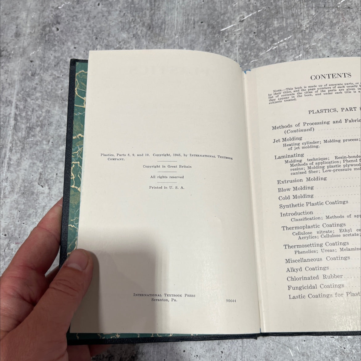 plastics book iv book, by s. leon kaye, 1945 Hardcover image 3