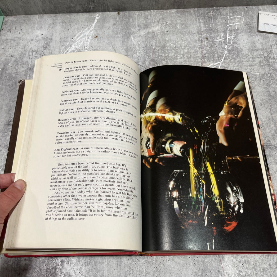 playboy's host & bar book book, by thomas mario, 1971 Hardcover image 4