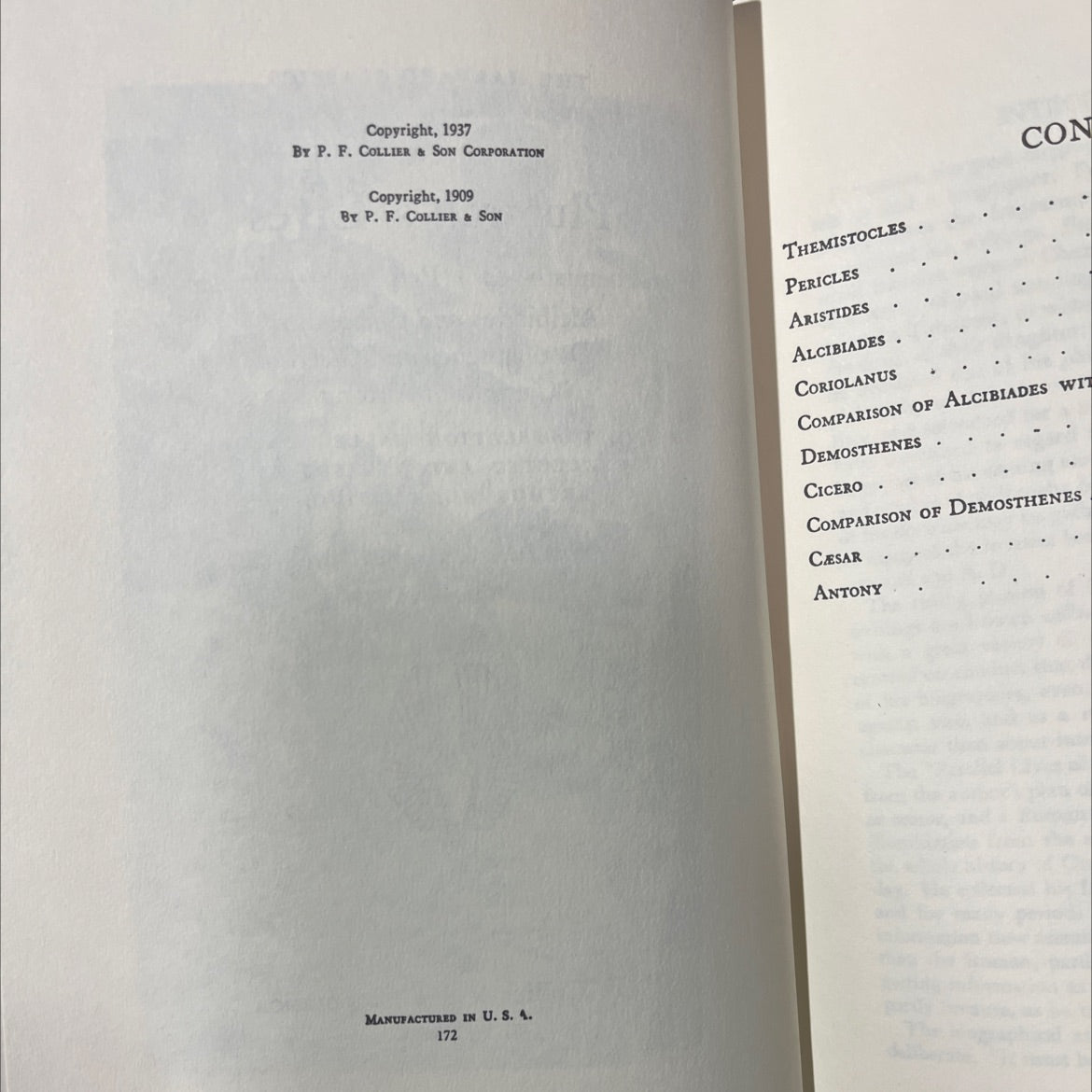 plutarch's lives of themistocles, pericles, aristides, alcibiades and coriolanu, demosthenes and cicero, caesar and image 3